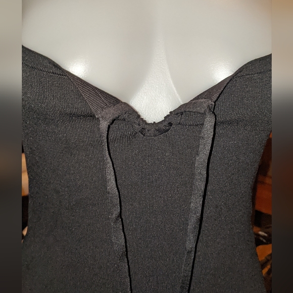 *Authentic* Nadja Black Midi Dress, by SIR.® - Picture 6 of 8